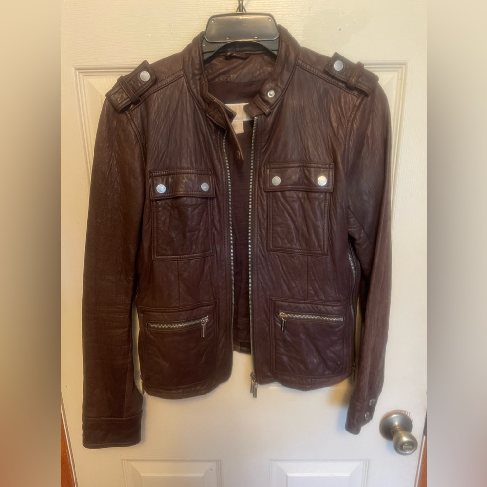 Michael Kors Leather Jacket